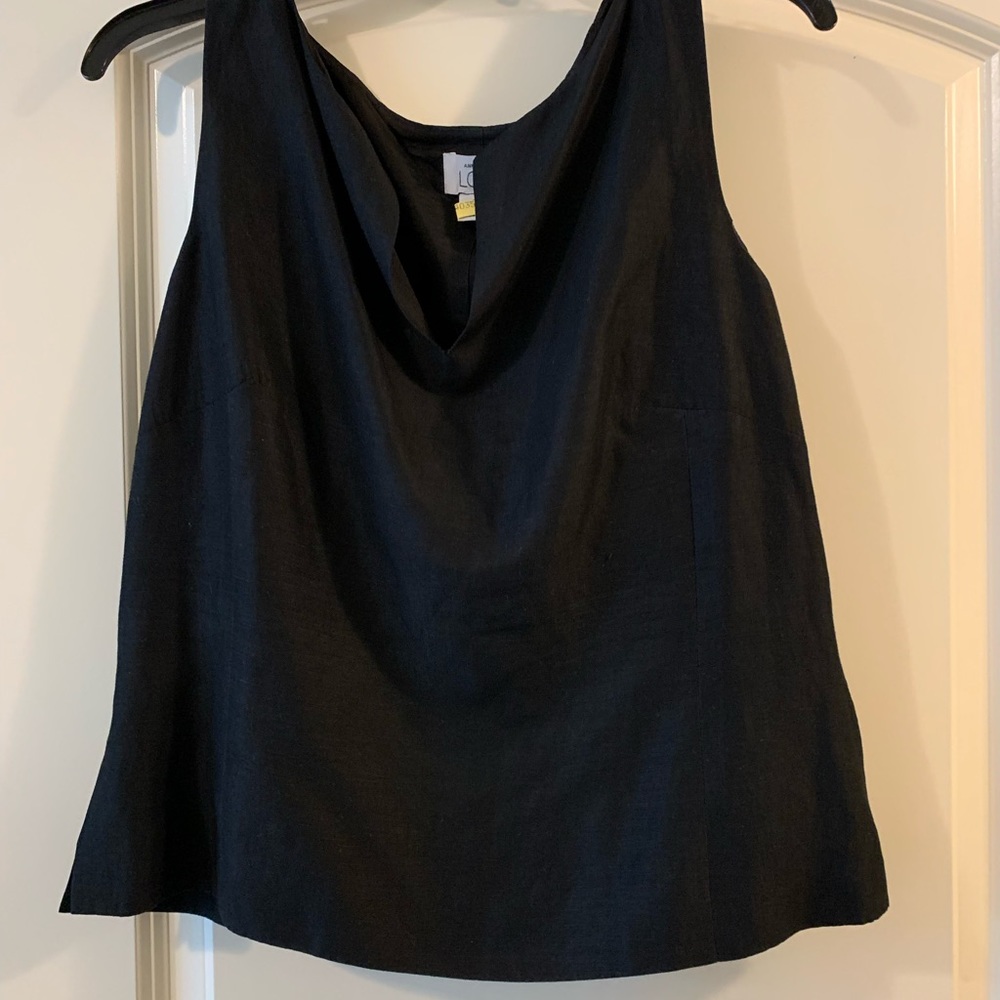 Sleeveless linen to